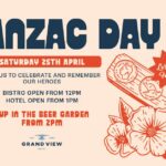 ANZAC Day at Grand View Hotel